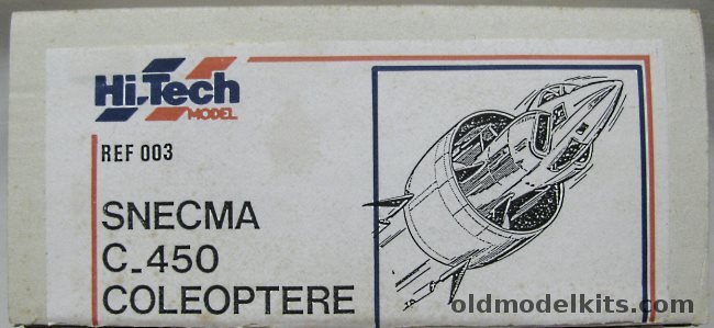 Hi-Tech 1/72 Snecma C-450 Coleoptere, 003 plastic model kit